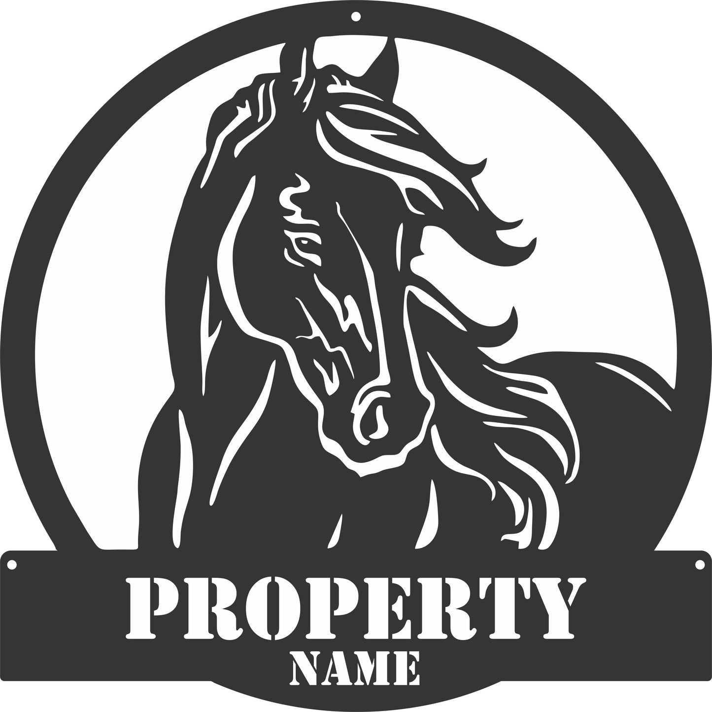 Horse Head Custom Property Name 1